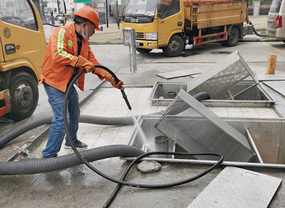 椒江隔油池清理